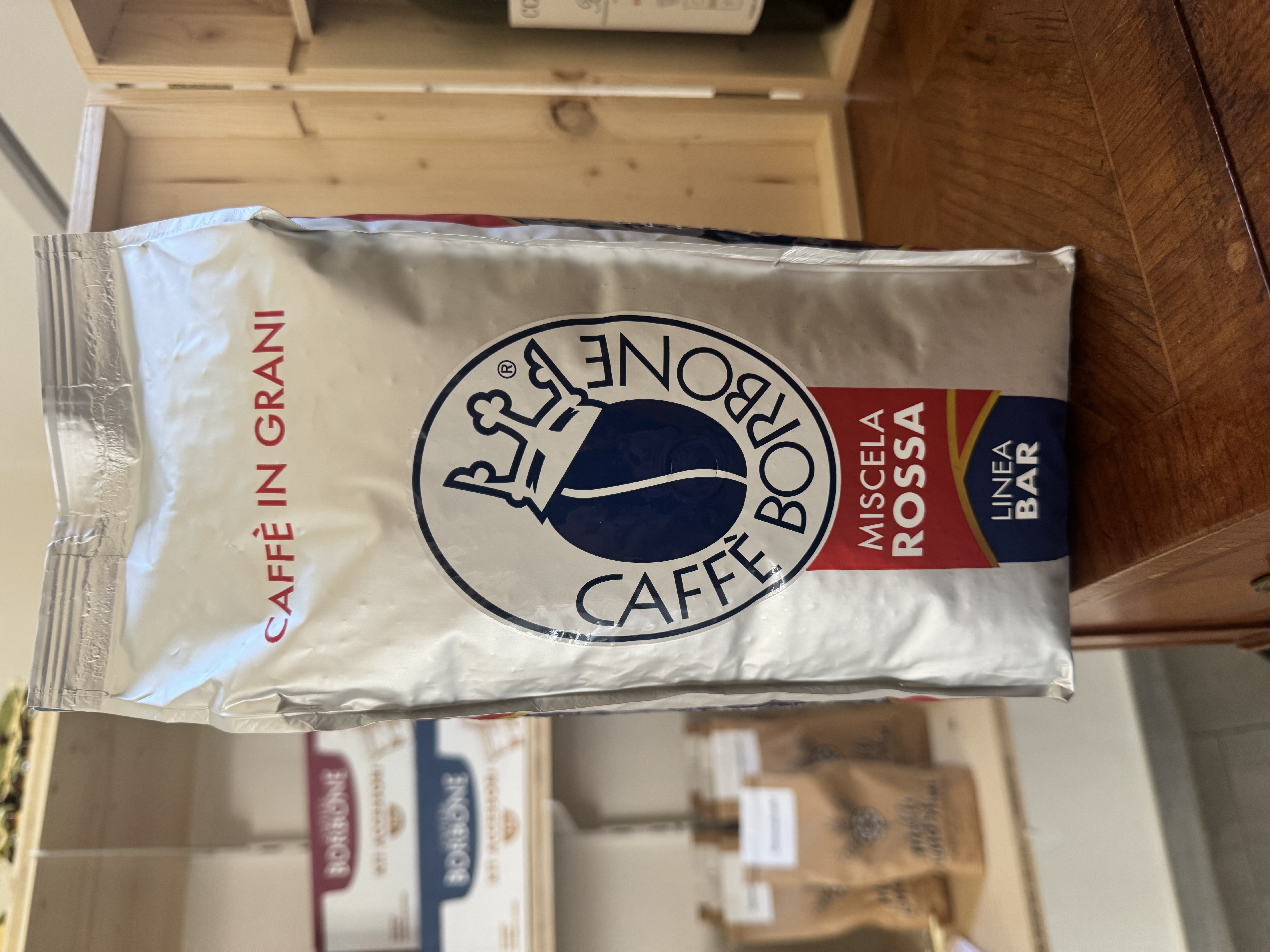 Caffè Borbone miscela rossa Bohnen